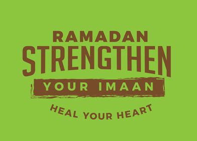 Strengthen your Imaan