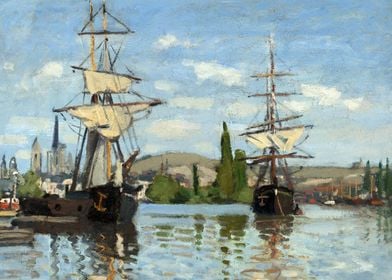 Ships Riding on the Seine