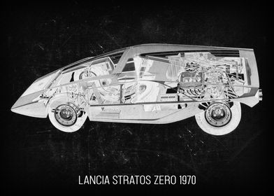 Lancia Stratos Zero 1970