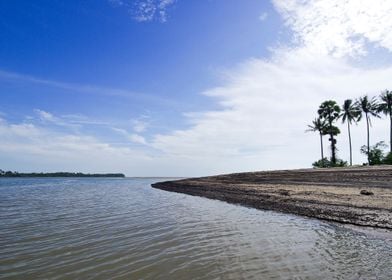 Asia Background Bay Beach 