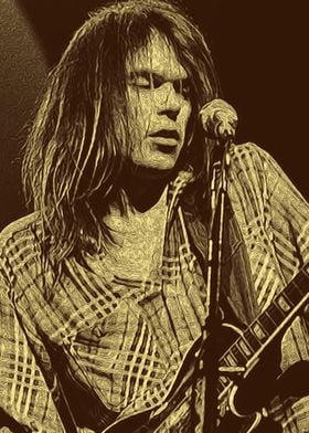 Neil Young 60s Vintage 8