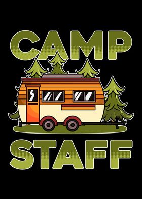 Camp Staff Shirt  Gift Fo