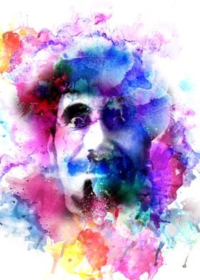 Serj Tankian watercolor