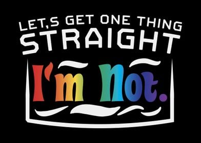 Im Not Straight LGBT