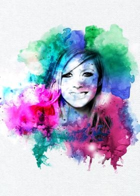 avril watercolor