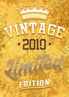 Vintage 2010 Limited Ed