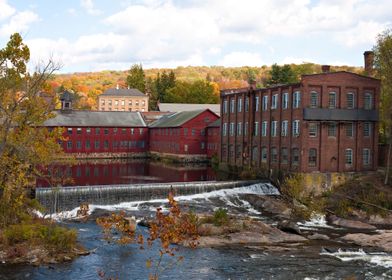 Fall Autumn Foliage River 