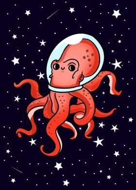 Octopus Astronaut