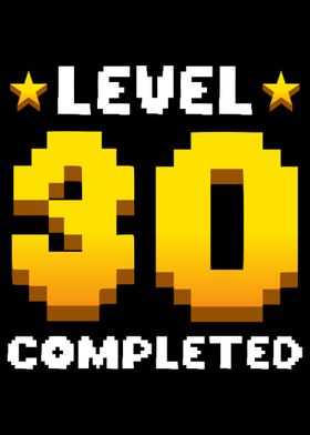 Level 30 Completed Gaming