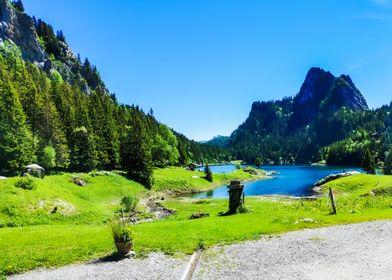 Switerland Lake Tanay