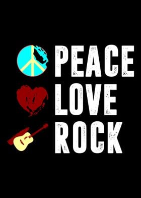 Peace Love Rock