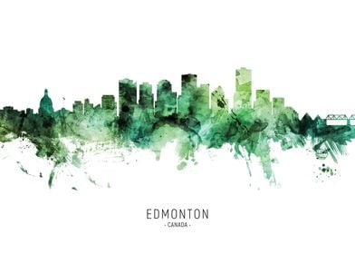 Edmonton Skyline Canada