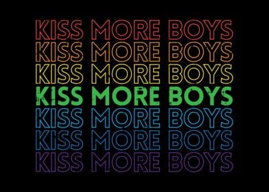 Kiss More Boys LGBT