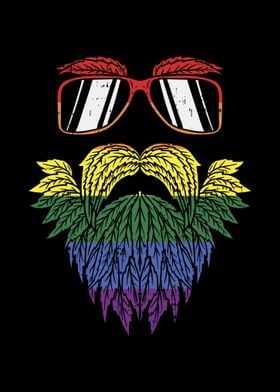 Weed Beard LGBT Pride