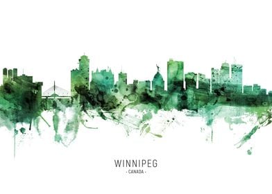 Winnipeg Skyline Canada