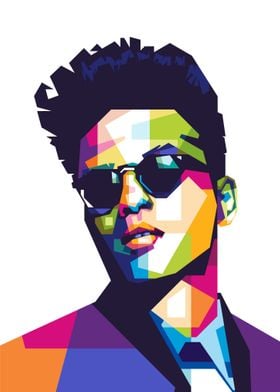 Bruno Mars Illustration