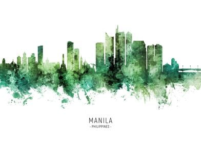 Manila Skyline Philippines