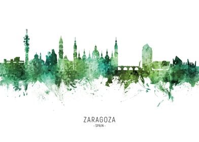 Zaragoza Skyline Spain