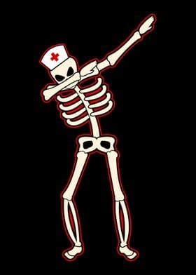 dabbing Skeleton