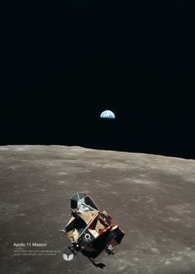 Apollo 11 View of Moon