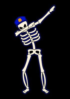 dabbing Skeleton