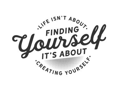 about finding yourself