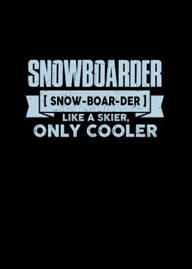 Snowboarder like Skier onl