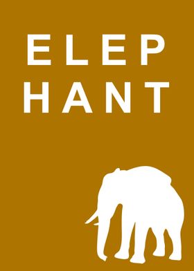 Elephant siluet