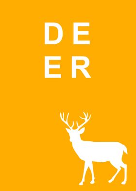 Deer siluet