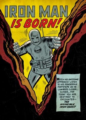 Iron Man is born