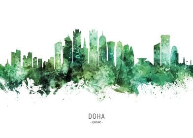 Doha Skyline Qatar