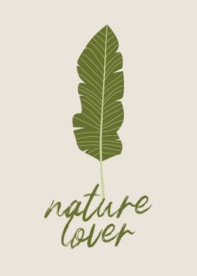 nature lover leaf