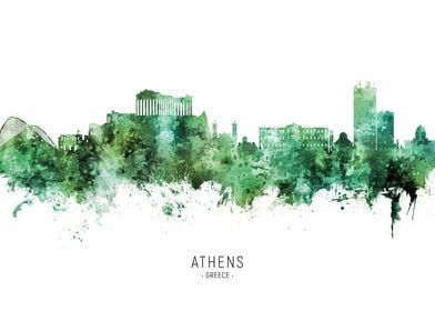 Athens Skyline Greece