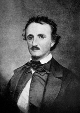 Edgar Allen Poe portrait 