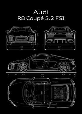 Audi R8 Coupe V10