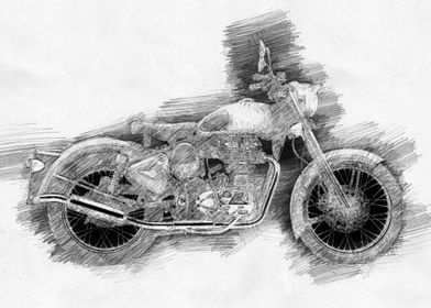 Motorcycle Sketch