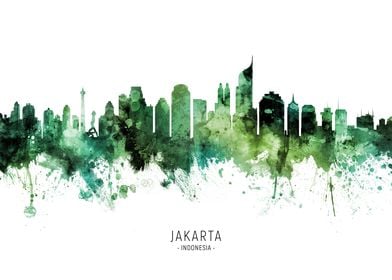 Jakarta Skyline Indonesia