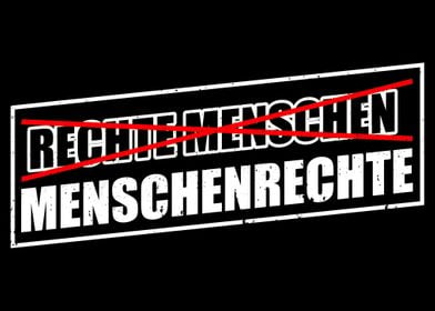 Menschenrechte Gegen Recht