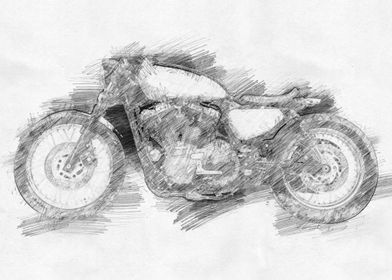 Motorcycle Sketch