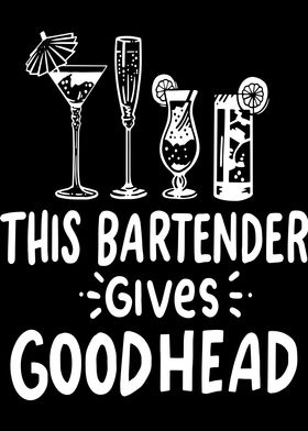 Funny Bartender Motif