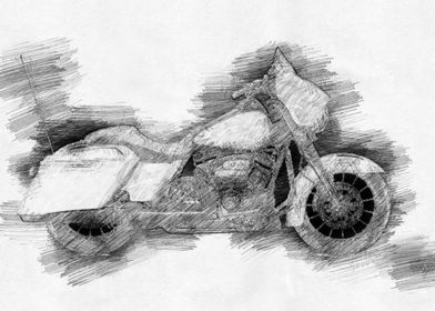 Motorcycle Sketch