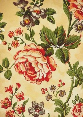 vintage flower pattern