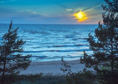 Background Bay Beach Beaut