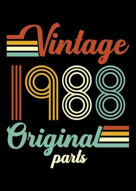 Vintage 1988 Original