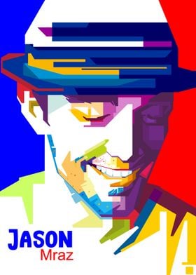 Jason Mraz in Pop Art