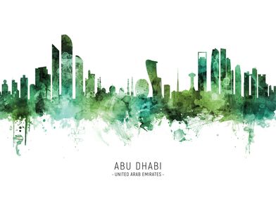 Abu Dhabi Skyline