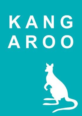 Kangaroo Siluet 