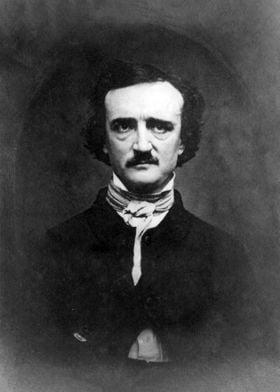 Edgar Allen Poe portrait 