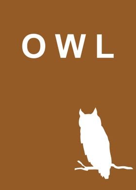 Owl Siluet