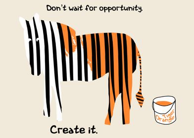 Motivational Zebra